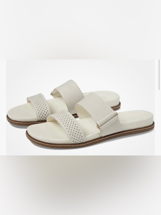 Sperry Shoes - Sperry Women's Double Strap Slide Sandals in Off-White and Brown